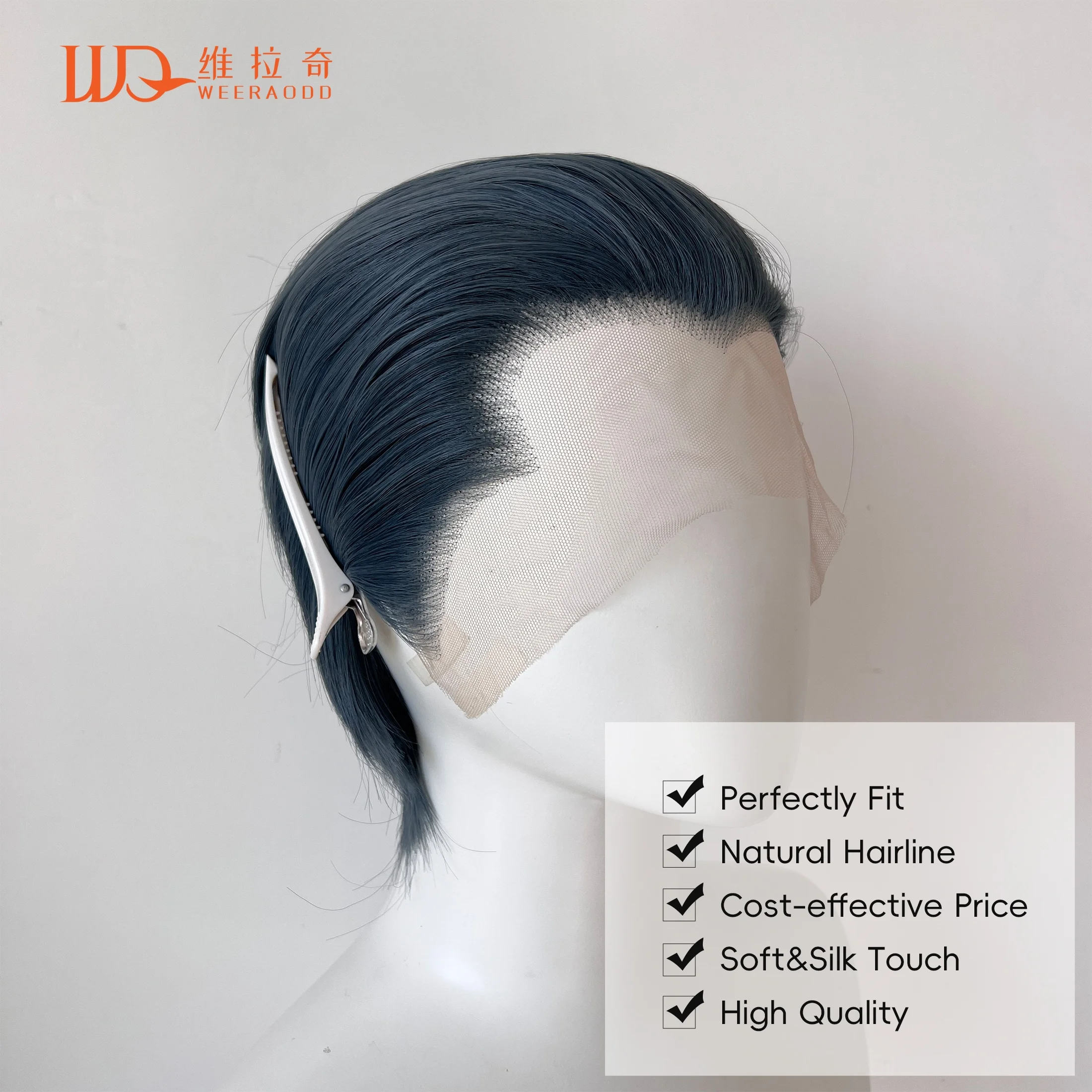 13x4-lace-frontal-wig-10-widow's-peak-denim-ash-blue-synthetic-hair-natural-hairline-glueless-cosplay-party-wigs-unisex-150