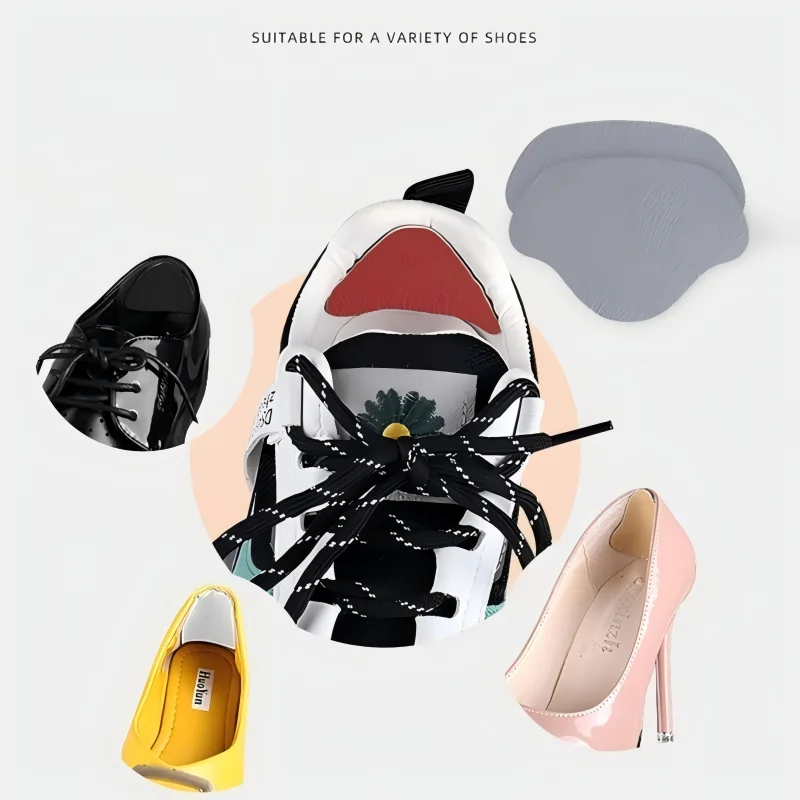 6 Pcs Shoe Heel Wear Repair Patch Shoe Anti-wear Shoe Sports Shoe Single Shoe Lining Repair Mesh Shoe Patch Heel Patch