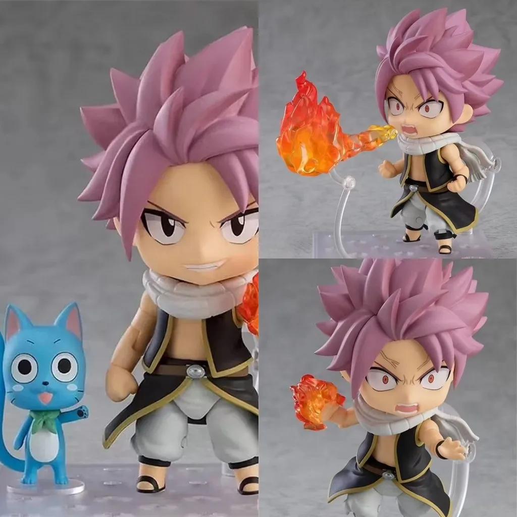 

Аниме Fairy Tail Нацу Драгнил ПВХ фигурку Коллекционная модель игрушки куклы 10 см 1741 #