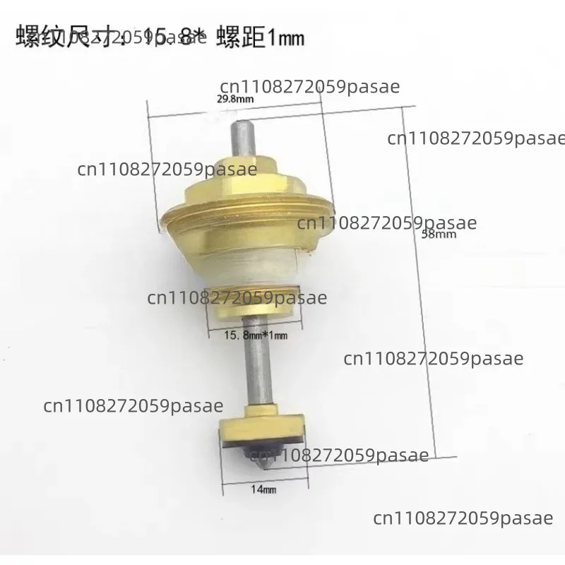 Automatic Valve Core for Geothermal Underfloor Heating Manifold Underfloor Heating Pipes Geothermal Pipes Manifold with Handle