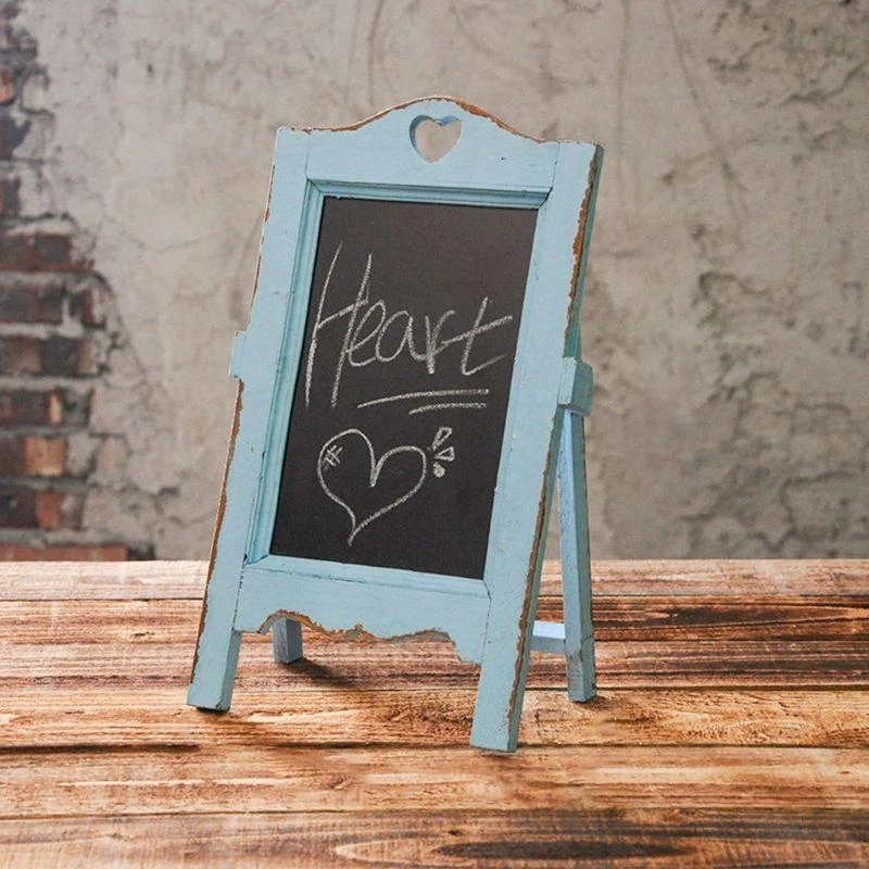 Mensaje escritorio madera W89C Restaurante restaurante caballería pizarra pizarra