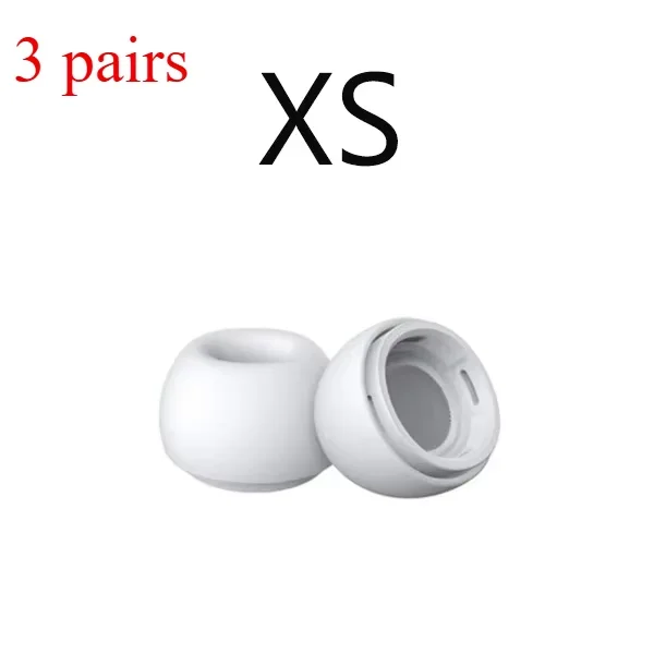 4 Paar Flüssigsilikon-Ohrstöpsel für Airpods Pro 1 2 Geräuschreduzierende Ohrpolster Ohrstöpsel Ohrkappen mit Reinigungsstift