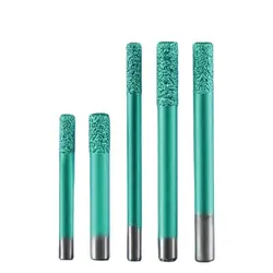 WeiTol flat head vacuum brazed stone engraving bits marble cutting bits slotting stone milling cutter sandstone cnc tools