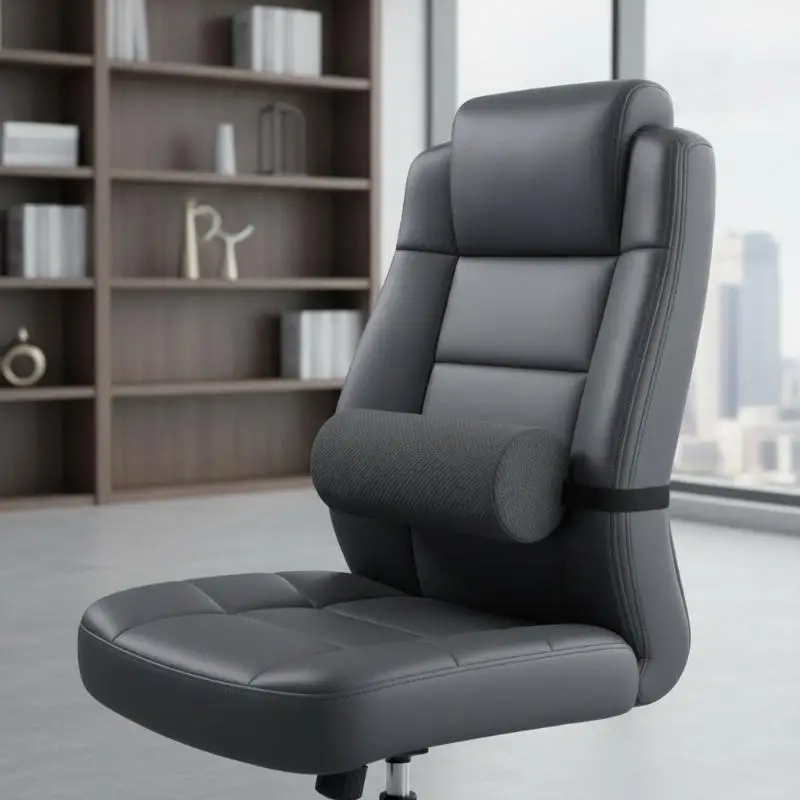 1Pcs Waist Support Lumbar Roll Low Back Lumbar Support For Office Chair & Car Seat Back Support Cushion