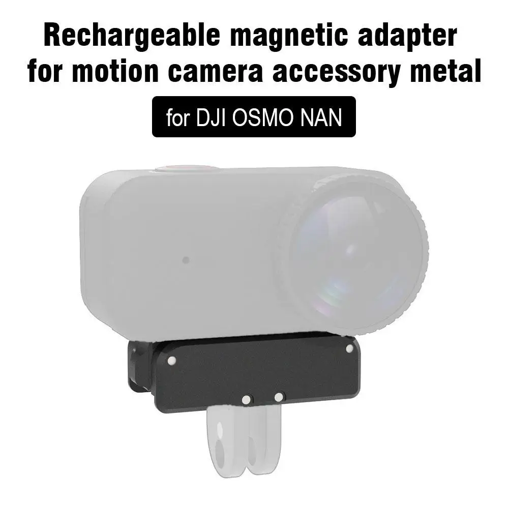 لـ DJI OSMO NANO محول مغناطيسي قابل لإعادة الشحن ملحقات الكاميرا الرياضية المعدنية
