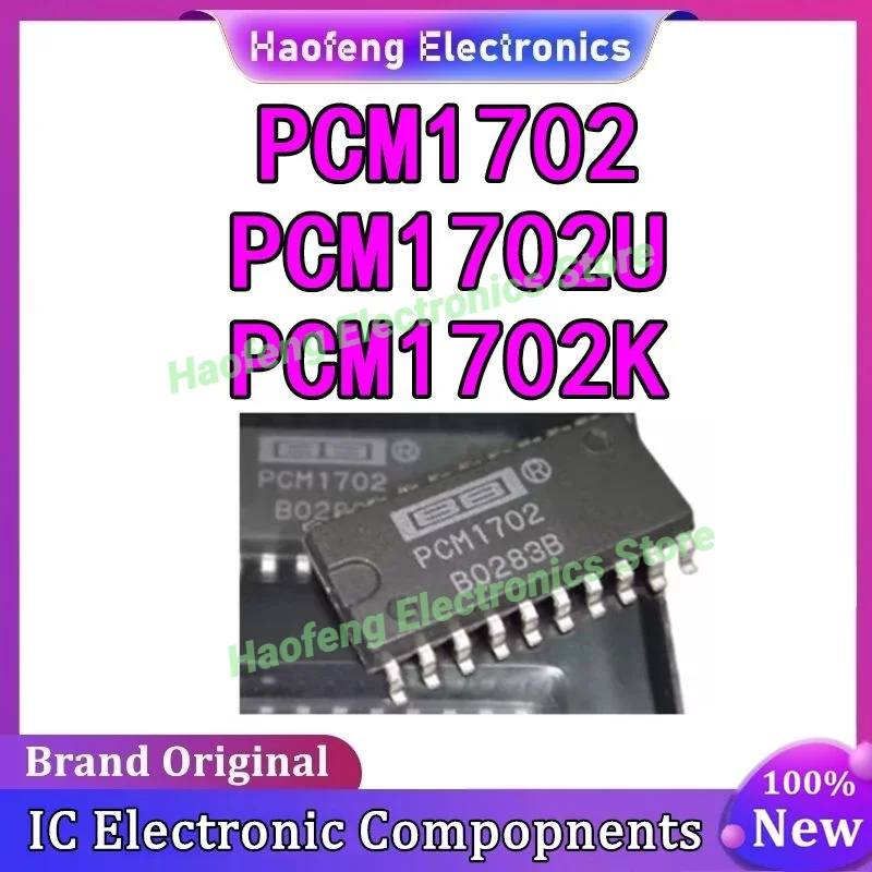 chip-decodificador-de-audio-pcm1702-pcm1702u-pcm1702k-ic