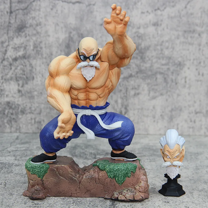 26cm Dragon Ball Z Anime Figure Master Roshi Figure Kame Sennin Action Figure Pvc Statue Collection Model Decoration Toy Gifts