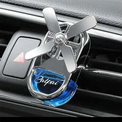 Car perfume Air conditioning outlet fan Car interior decoration aromatreatment decoration Car fragrance fragrance lasting light