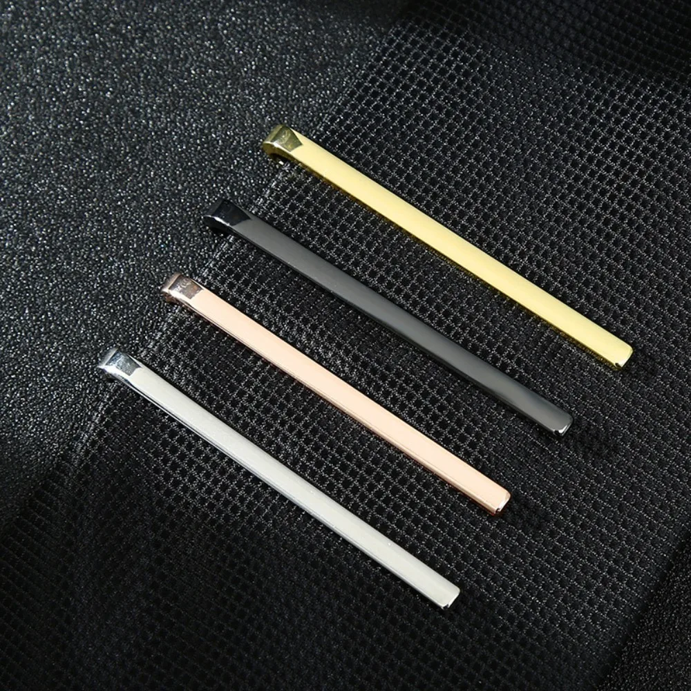 Tie Pin Gold Plated Fashion Jewelry Business Gift Clasp Clip Metal Tie Clips Necktie Bar Clasp Men Necktie Buckle