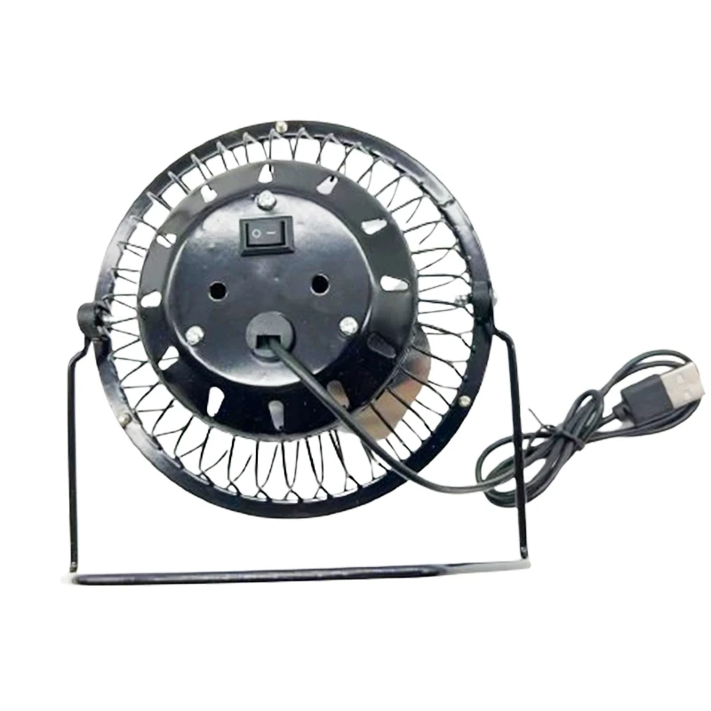 4-inch USB Strong Wind Silent MINI Fan Desk 360 Degree Rotatable Summer Cooling Portable Fan for Laptop Notebook Ofiice