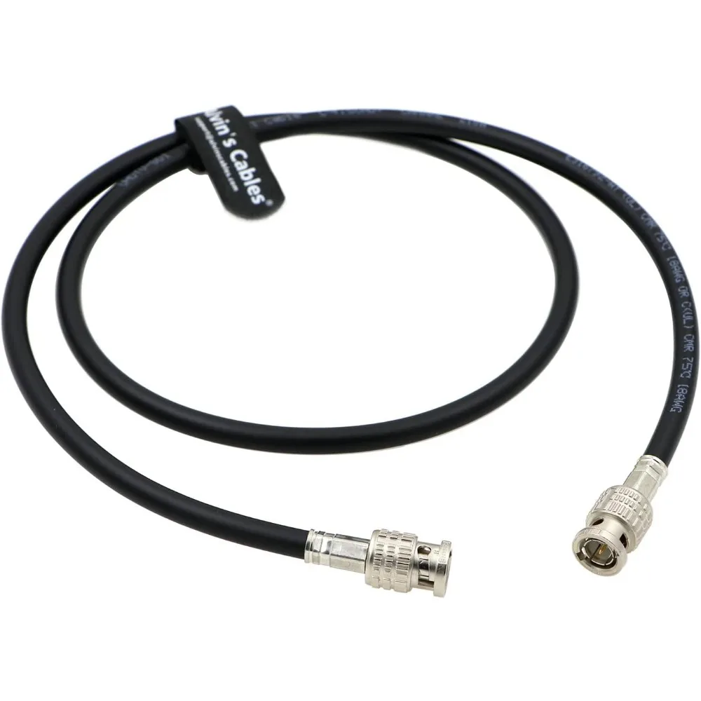 Alvin’s Cables 12G BNC HD SDI Coaxial Cable 75Ohm 4K UHD BNC Male to Male Video Cable 1m/39.7Inches