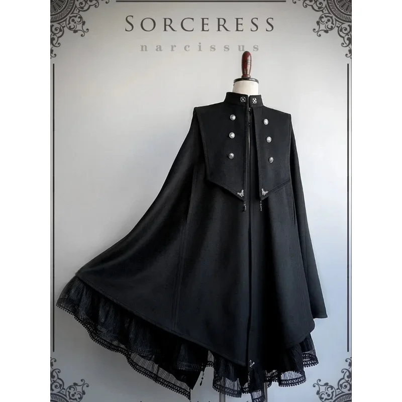 

Sorceress Victoria Cloak Dark Gothic Wind Stagnant Shadow by Narcissus-Pre-order 2025