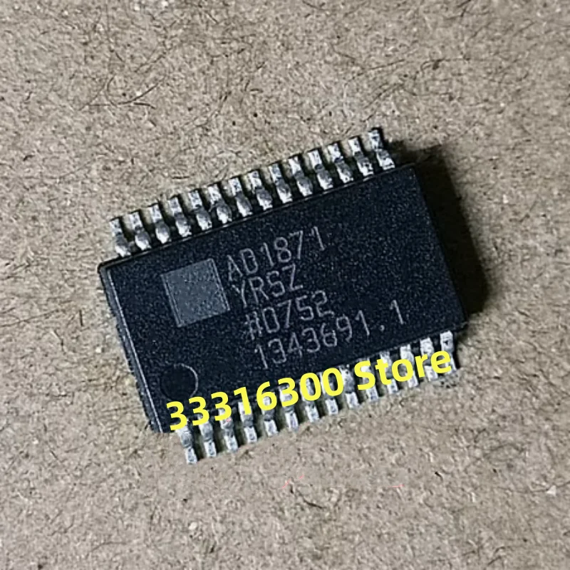 10PCS New AD1871YRSZ  SSOP28  Digital to Analog Converter Chip IC