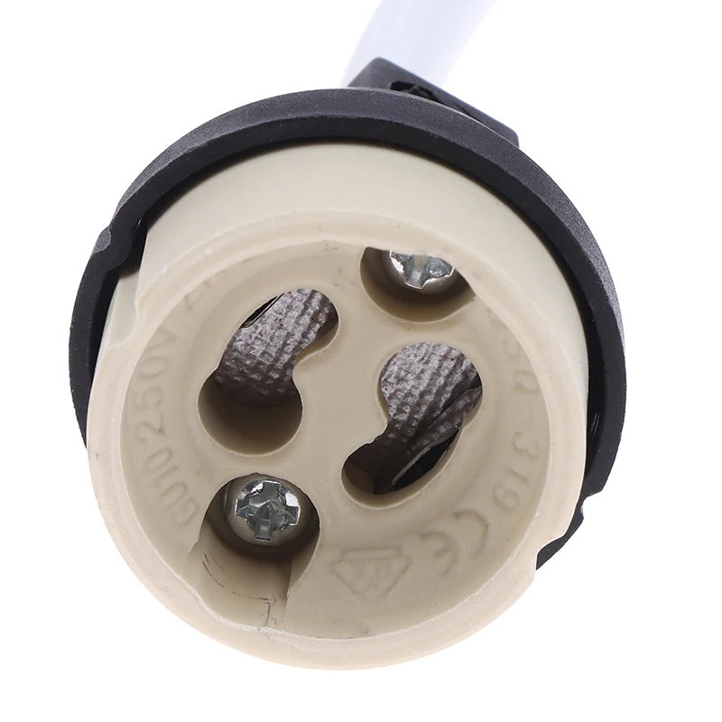 

Набор из 5 шт. (18 см) бытовых патронов GU10 с клеммной коробкой, 2А 250В, керамический разъем для лампы