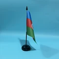Black plastic pole