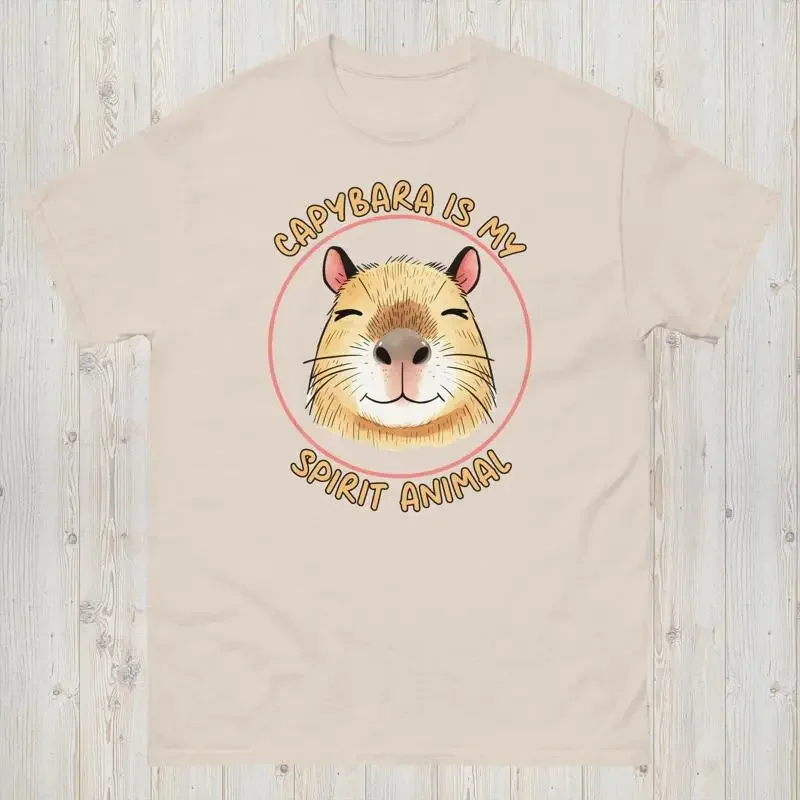 Capibara is my spirit animal Capybara T Shirt Cute Funny Lover