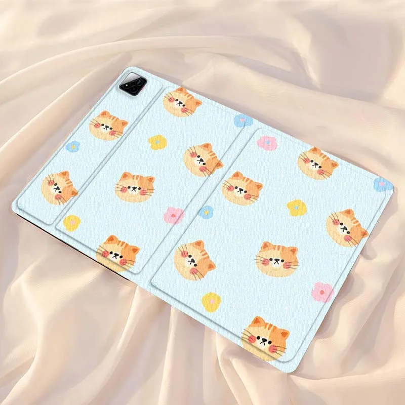 

Hot Anime Cat Cute For Xiaomi Redmi Mi Pad 4 5 6 7 8 K SE Mini Pro Plus Max 10.1 11.2 inch Tablet Case