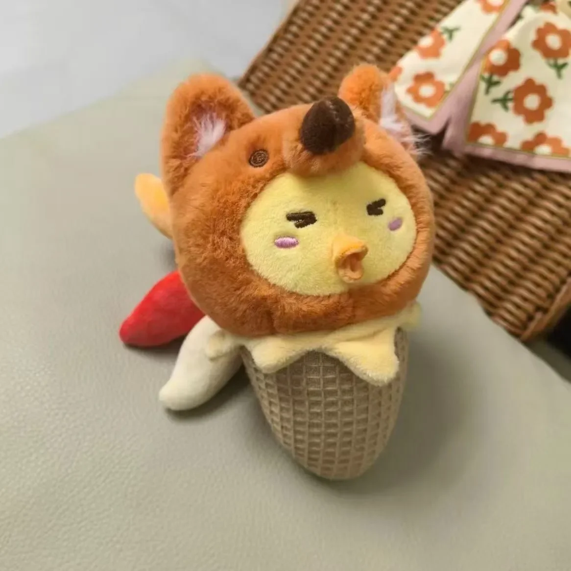 محشوة 10 سنتيمتر أنيمي KPL حلم فريق البضائع شو شينزين (Jiuwei) الآيس كريم الجسم أفخم دمية لعبة فستان ناعم القطن طفل هدية