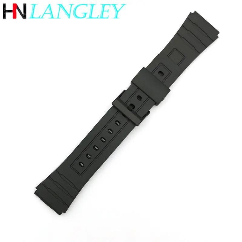 Silicone Watch Strap Sport Diving Rubber Watchband for Casio Watch Accessories 12mm 14mm 16mm 18mm 20mm 22mm Women Men Bracelet