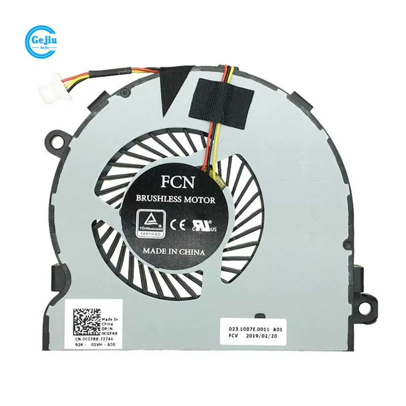 Ventilateur de refroidissement pour ordinateur portable DELL Insprion, 15MR-1528s 14MD-1628S, 5543, 5443, 5441