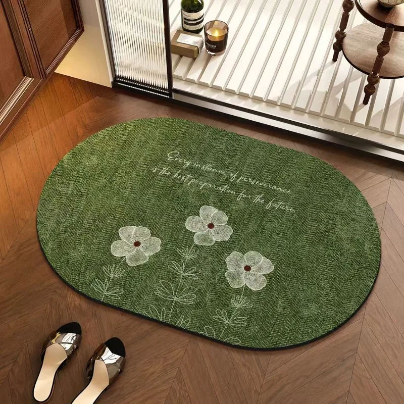 Bathroom absorbent diatom mud toilet  doormat toilet toilet floor mat toilet carpet