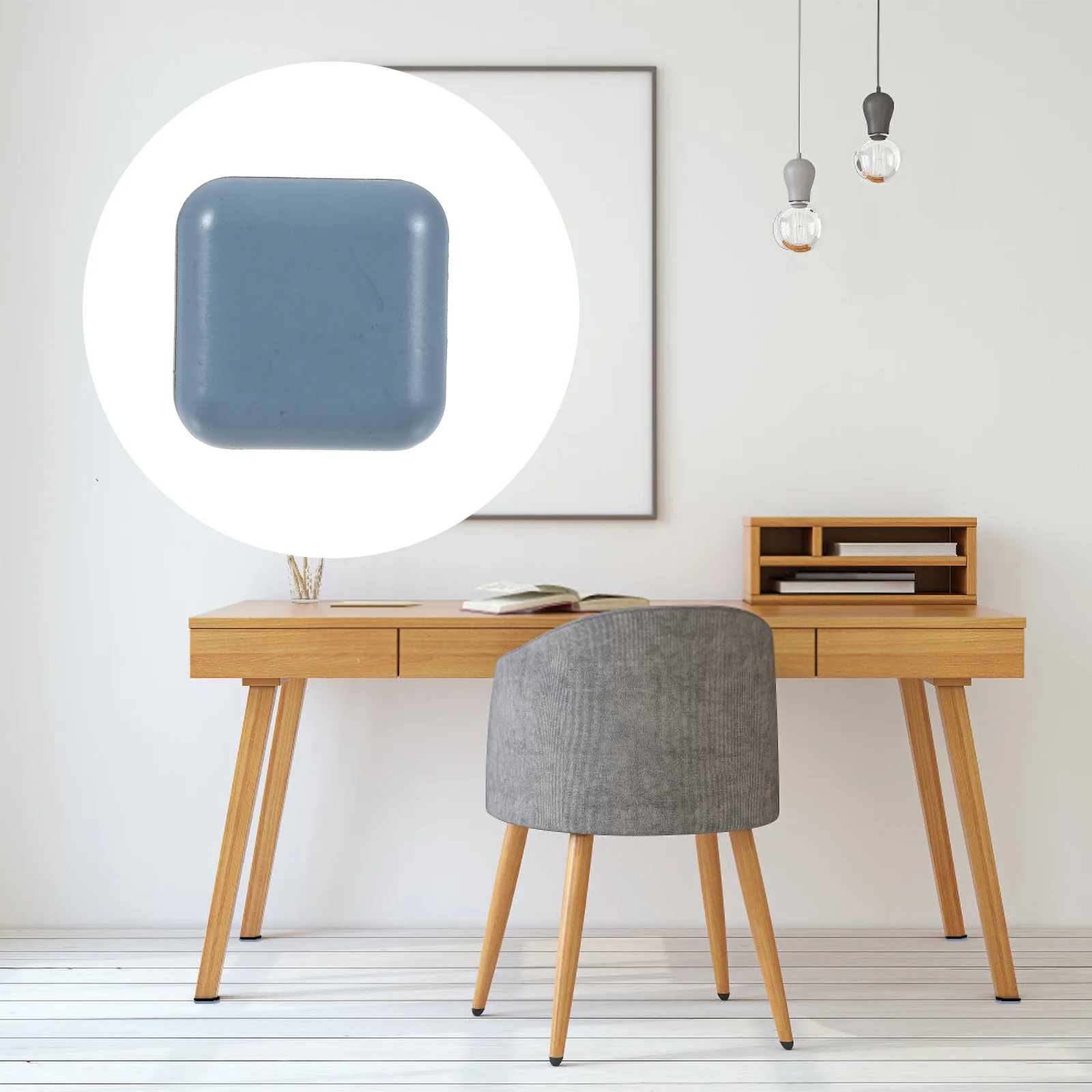 

16Pcs Chair Leg Floor Protectors Thick 7mm Furniture Glides Slider for Hardwood Tile Carpet Floors Chair Leg Floor Protectors