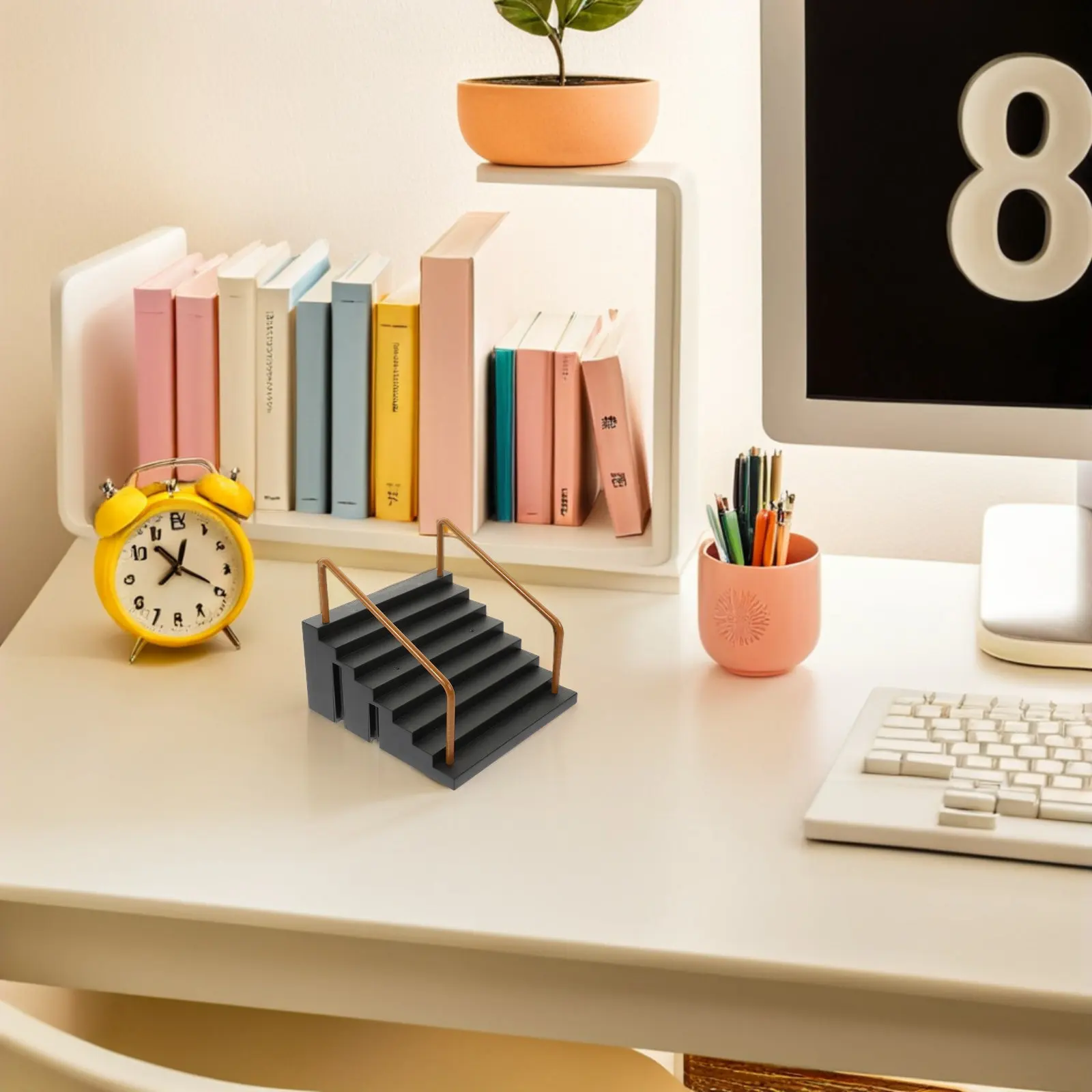 2Pcs Fingerboard Ramp Accessories Set Mini Skatepark Obstacles for Skill Development Realistic Indoor Ramp Challenges