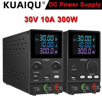 Programmable 30V 10A bench DC power supply color LCD Lab 24V 5A adjustable regulation output switch 220V 110V voltage current