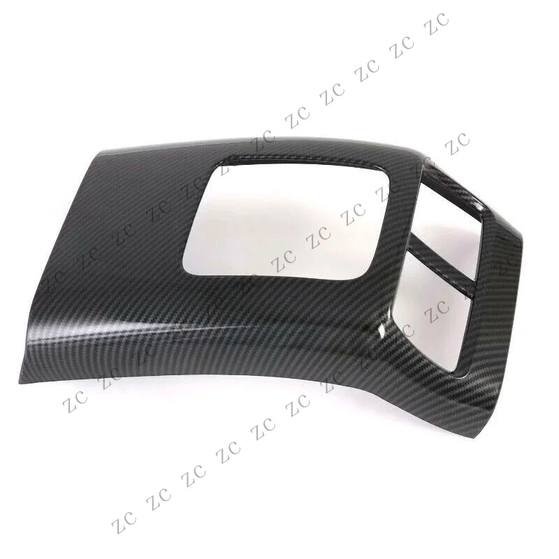 S+ ABS Carbon Printed Rear Air Vent Panel Trim For Hyundai Sonata 2020 2021 2022