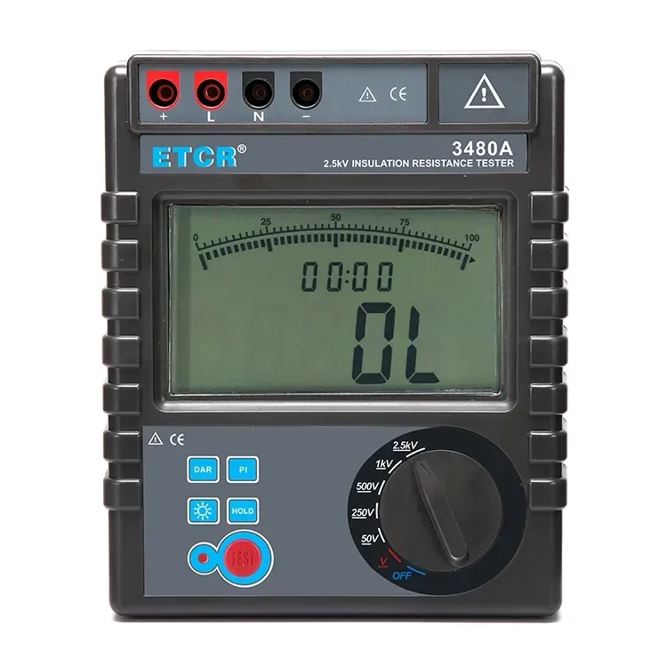 Xtester-ETCR3480A Isolation widerstands tester, Megaohmmeter-006