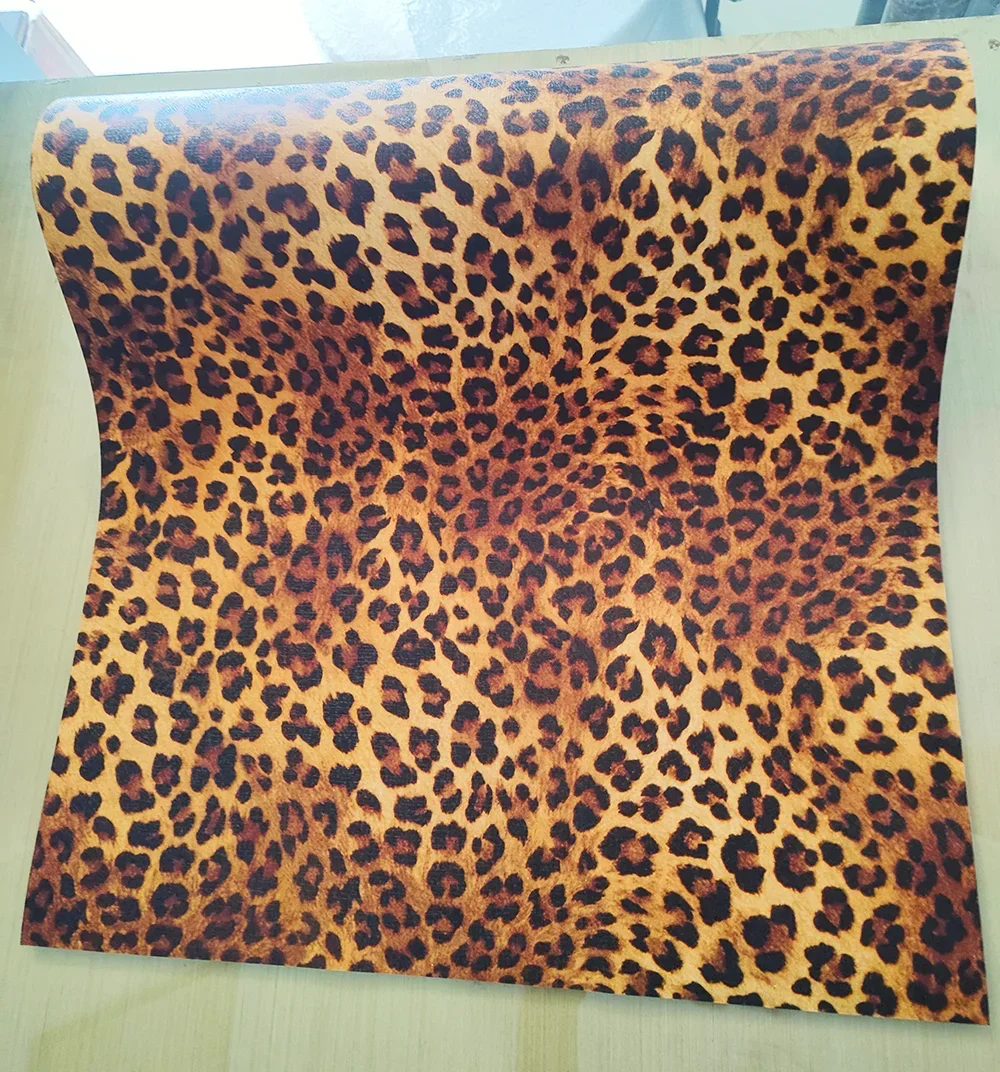 Thick Leopard Print Wallpaper for Living Room Decor Vinyl Self Adheisve Waterproof Stickers for Furniture Refurbish Home Wall