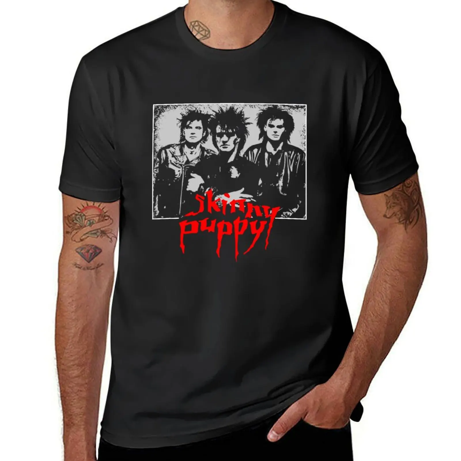 Skinny Puppy Classic T-Shirt Blouse korean fashion hippie clothes customs mens graphic t-shirts funny