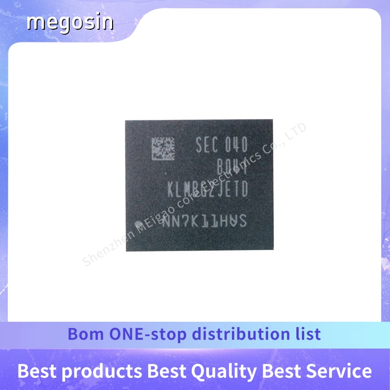 1PCS/LOT KLMBG2JETD-B041 KLMBG2JETD 32G  FBGA153 Storage flash memory chip