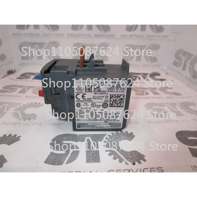 SS    LRD12  ORIGINAL For SCHNEIDER Thermal overload relay 5.5-8 A Made in France
