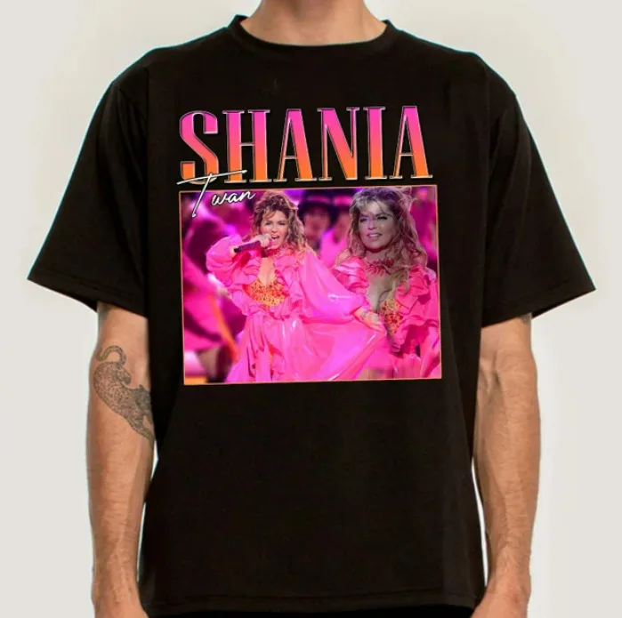 Shania Twain t shirt, July 4th gift, hot hot best design