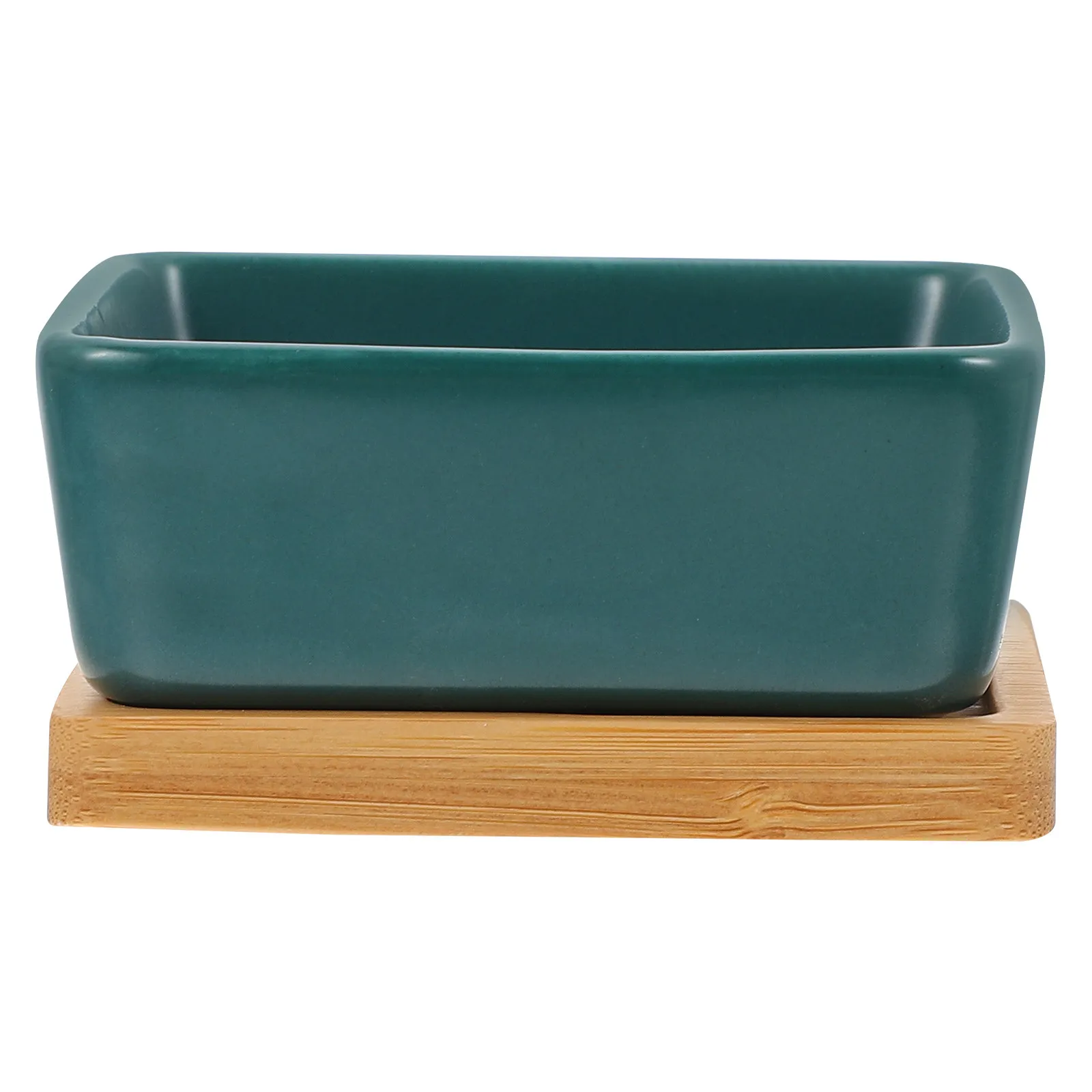 

Набор керамических мисок для животных: для корма и воды, устойчивые к укусам, нескользящие, легко моются, без запаха, можно мыть в посудомоечной машине, с деревянной подставкой