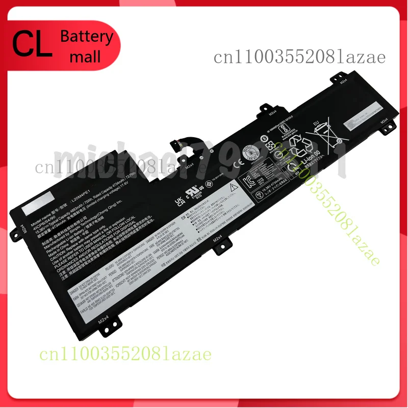 

Genuine L20M4PE1 Battery for Lenovo IdeaPad Yoga Slim 7 Pro-16ACH6 L20L4PE1