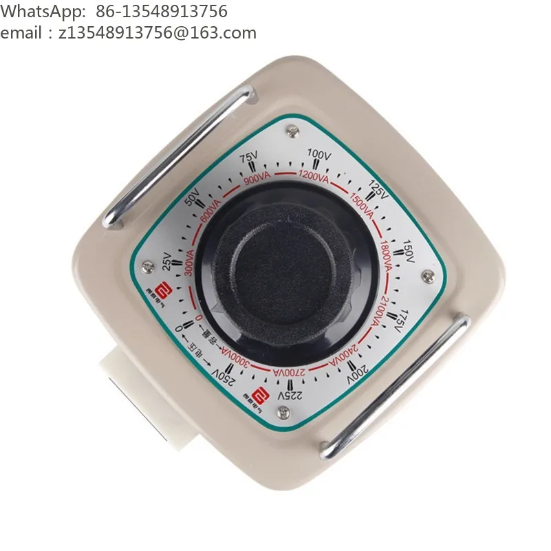 TDGC2-3KW Single Phase Voltage Regulator 220V Digital AC Power 0-500V Adjustable Transformer 3000W for Lab Test