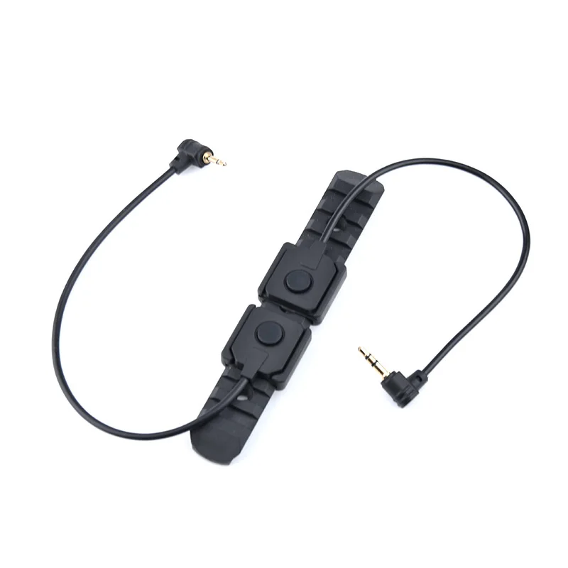 Tactical PEQ 15 Remote Switch DBAL A2 Crane Laser Sight Remote Pressure Switch Fit 20mm Picatinny Mount Rail