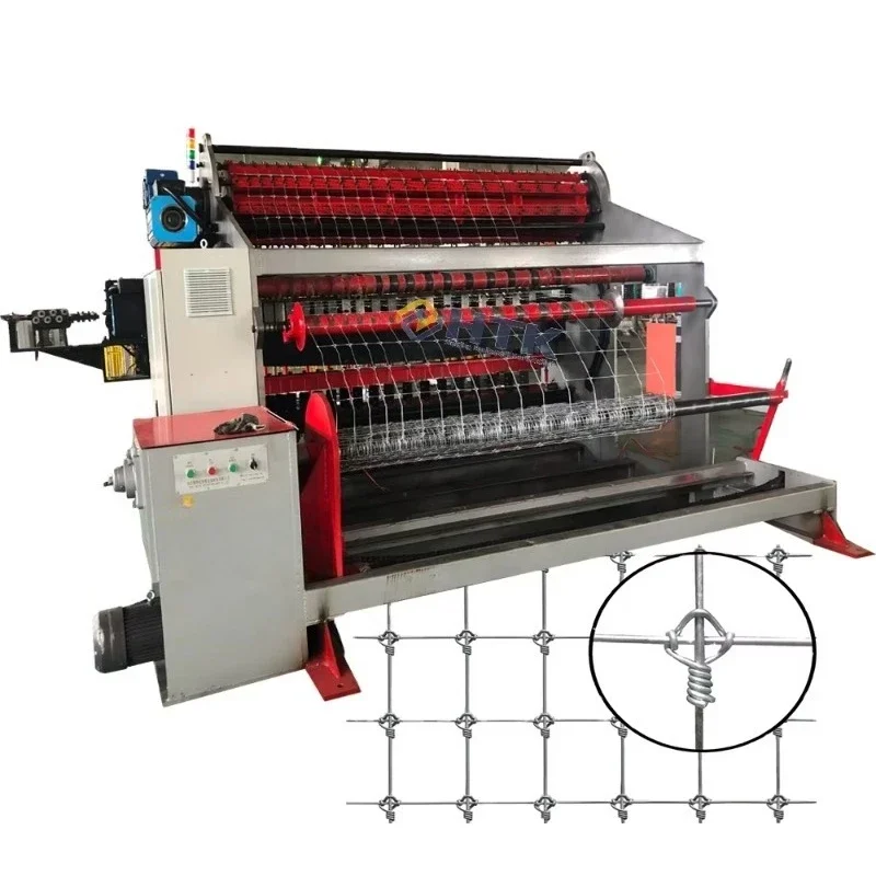 Deer Fence Making Machine, Customized Width Fixed Knot Automatic Fence Machine, New Tech for Grassland Field Farms