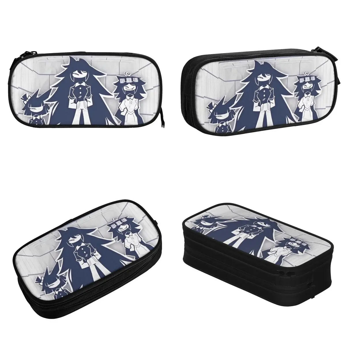 Imagem -02 - Desenhos Animados Anime Miss Circle Estojo para Estudantes Bolsa de Educação Científica Porta Caneta Bolsas para Crianças Presente para Estudantes