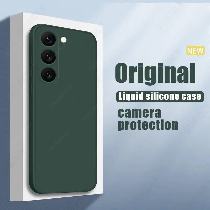 Für Samsung Galaxy S25 Edge S26 S25 S23 S24 Ultra S24 S25 FE A57 A17 A56 A55 A36 A16 5G Flüssiges Silikon Soft Case Handyhülle – Detail 7