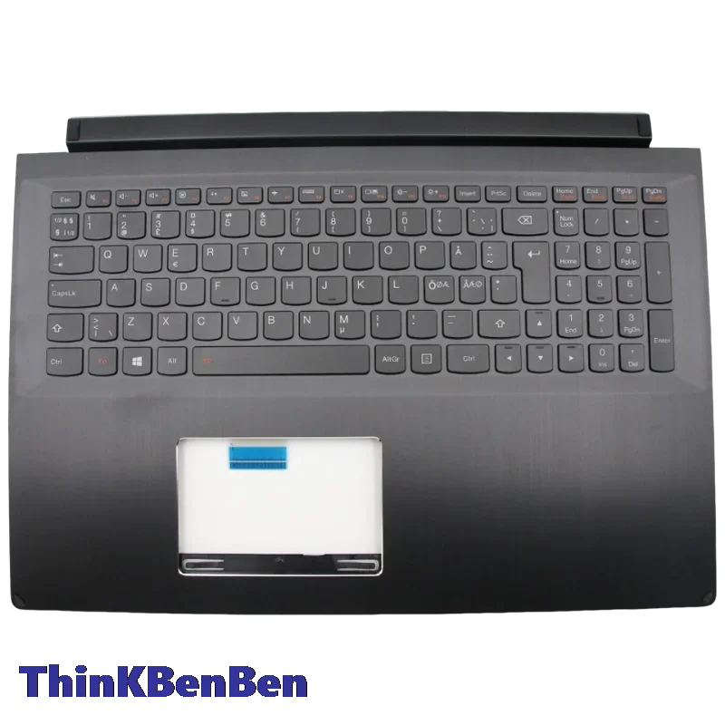 

NDC Nordic Black Keyboard Upper Case Palmrest Shell Cover For Lenovo Flex 2 Pro 15 Edge 15 5CB0G91208
