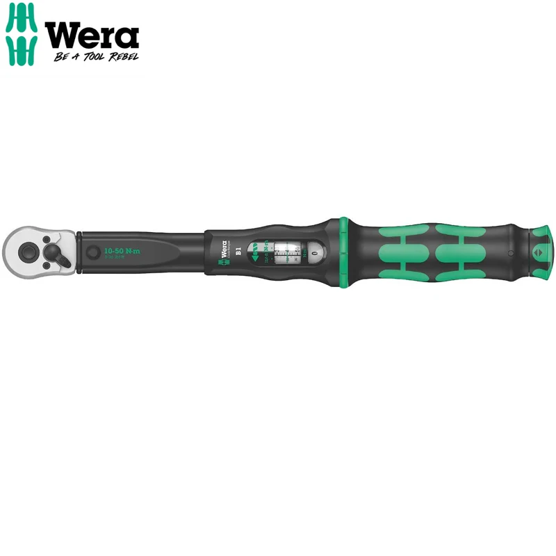 WERA Ratchet Reversing Torque Wrench High Quality Materials Exquisite Workmanship Simple Operation Improve Work Efficiency