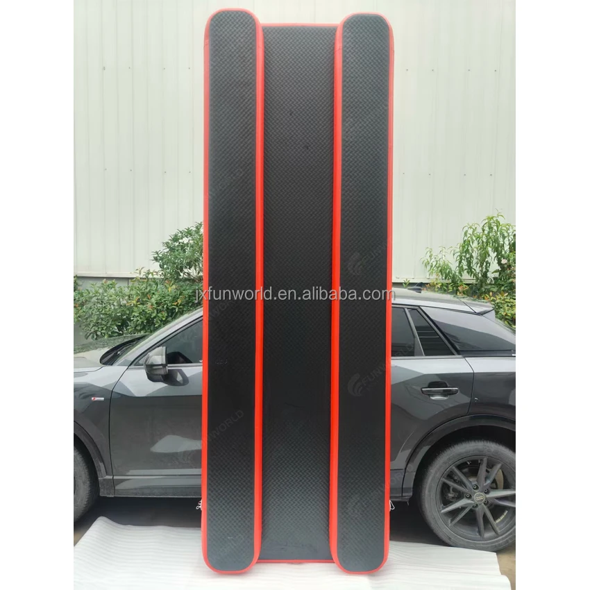 Inflatable Float Raft Floating Pontoon Bridge Walkway Durable Lifeguard Rescue Board With Non-slip Mat