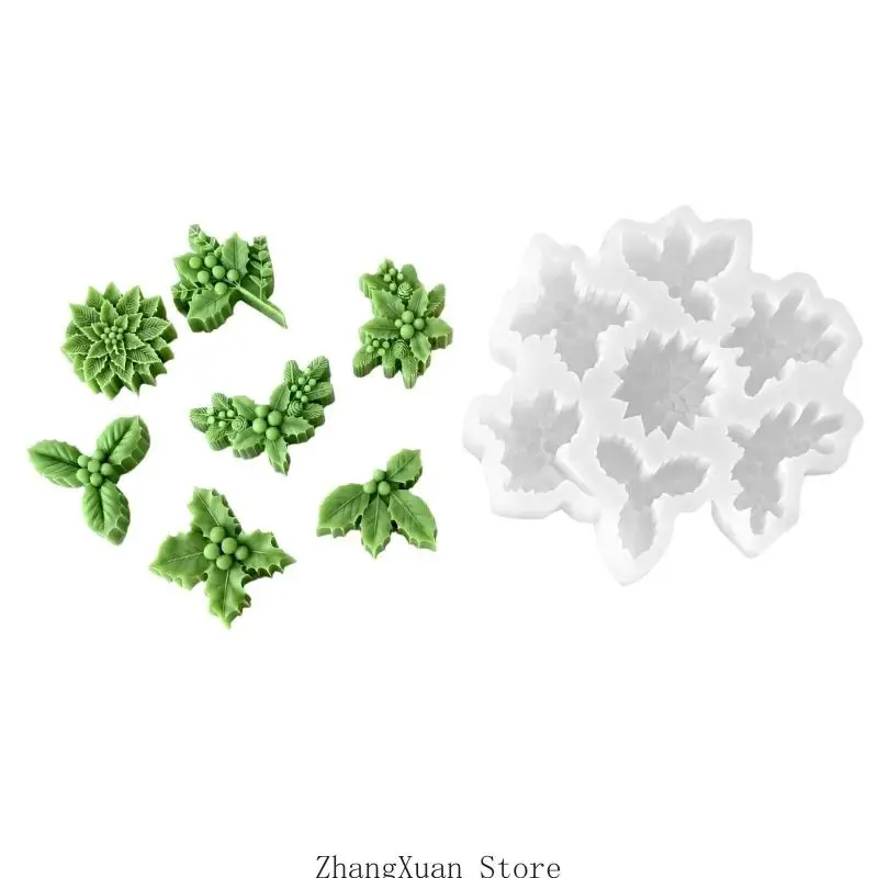 Detaillierte Hohlraum-Bastelform für saisonale Duftkerzen- und Seifenherstellung 3XUF – Detail 4