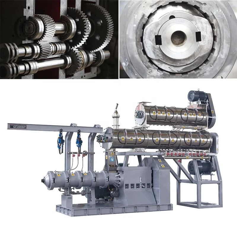 New  Animals Stock Feed High Maturity Automatic Production Line Extruder Equipment 2-25 Ton/h Capacity