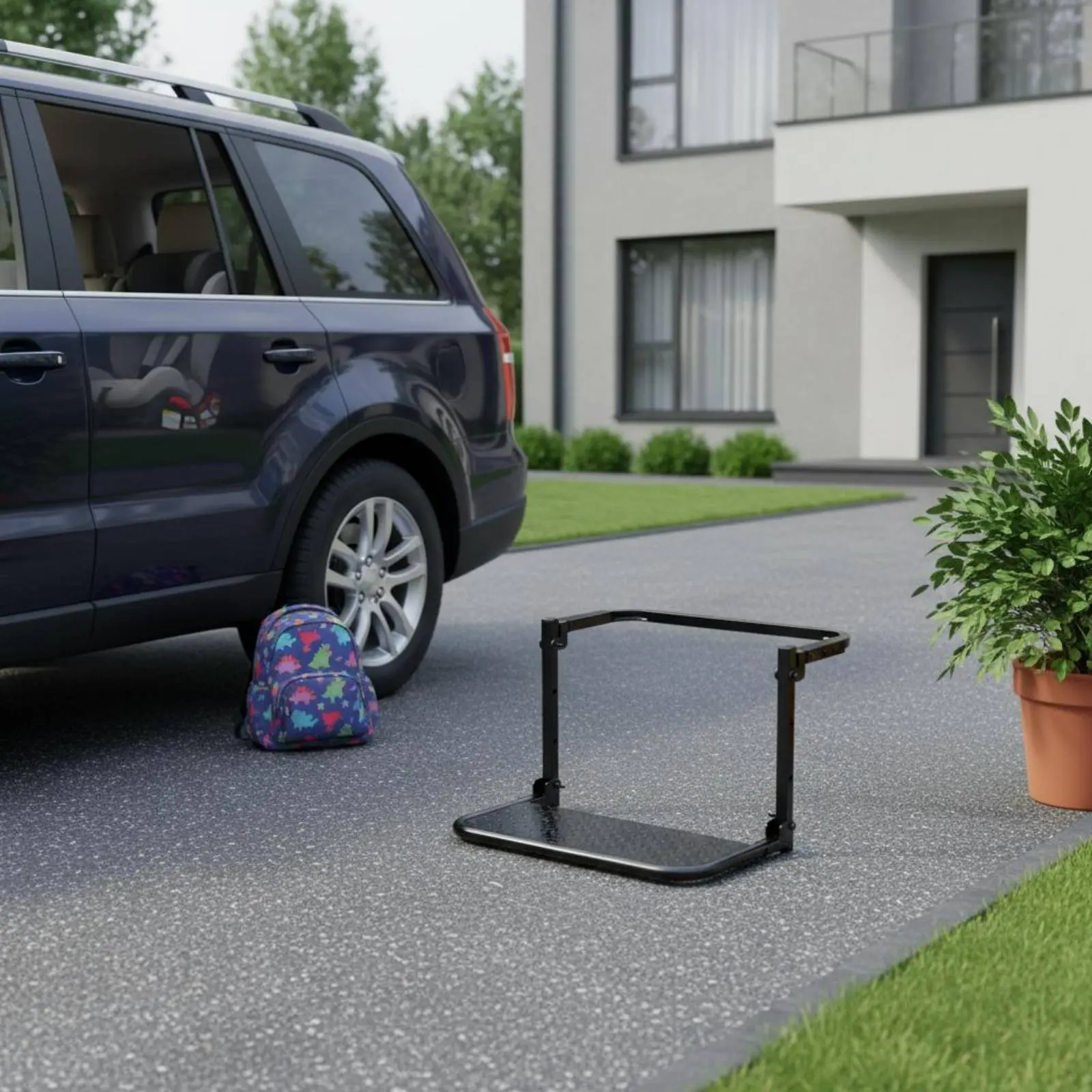 

Tire Mounted Step Adjustable Truck Tire Footstep Vehicle Accessory Universal Fit High-Traction Grip for Away-Road, Outdoor