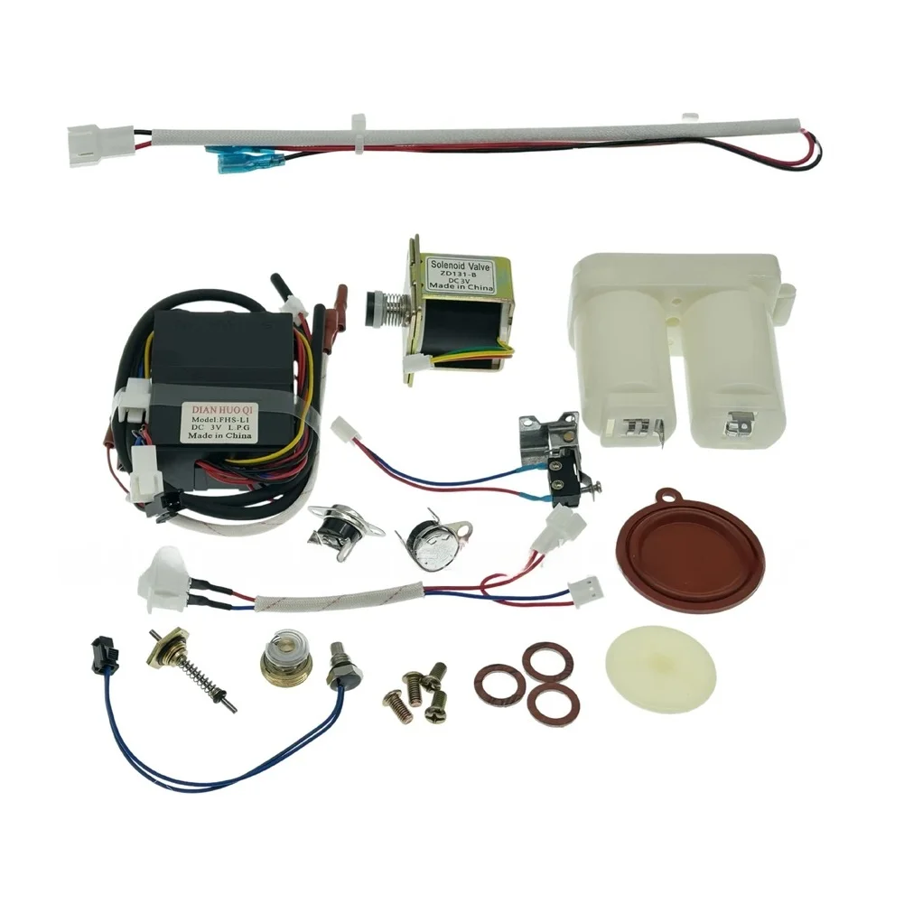 ZD131-B DC3V Solenoid Valve Repair Kit For For LPG Gas Water Heater For Pulse Ignition Controller Safety Valve Body Accessories