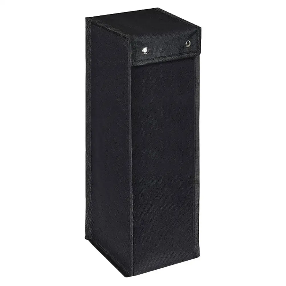 

Barbecue Tool Storage Bag 16x16x51cm Black Oxford Foldable Organizer Bbq Utensils Camping Travel Accessories Sufficient Capacity